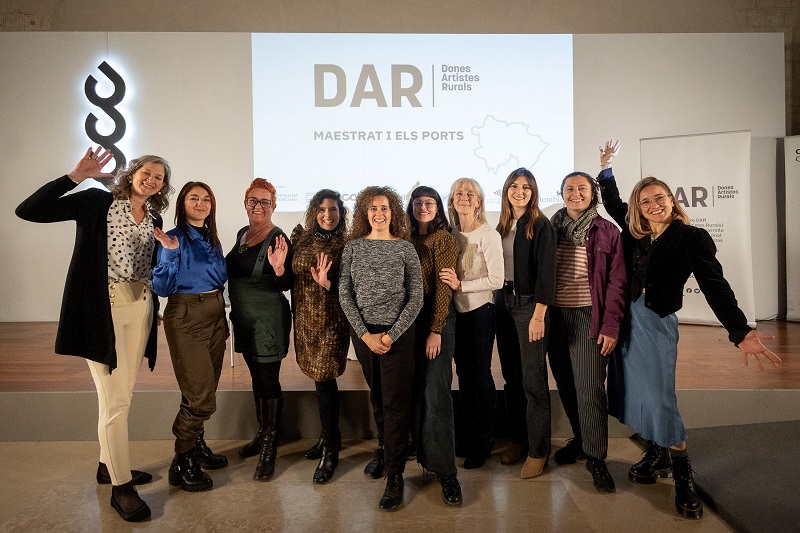 EL CONSORCI DE MUSEUS PRESENTA EL TRABAJO DE LAS ARTISTAS RURALES DEL MAESTRAT Y ELS PORTS EN EL PROYECTO DAR DE ‘DONES ARTISTES RURALS’